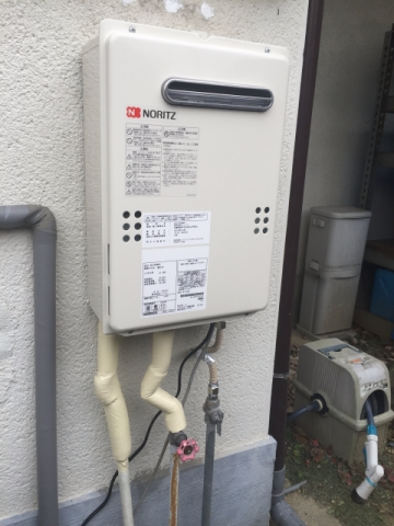 給湯器交換工事　奈良県生駒郡三郷町　GQ-2039WS-LPG - After