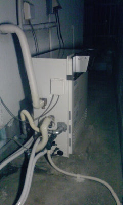 給湯器・水栓交換工事　大阪府岸和田市　GT-C2052ARX-2-BL-LPG - After