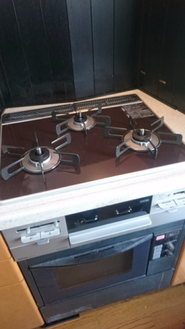ビルトインコンロ・給湯器交換工事　東京都新宿区　RS31W20K10D-VW-13A - After
