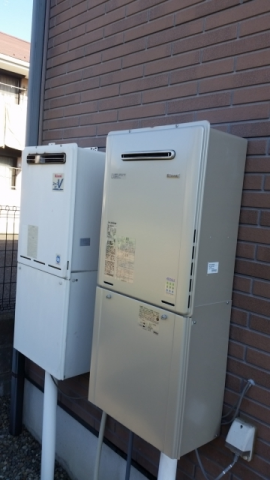 給湯器交換工事　東京都日野市　RUF-E2405SAW-13A-set - After