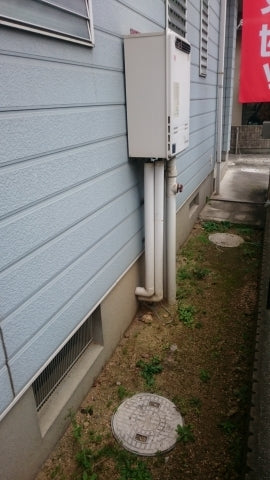 給湯器・コンロ交換工事　岡山県岡山市北区　GT-C2052SAWX-2-BL-set-13A - Before