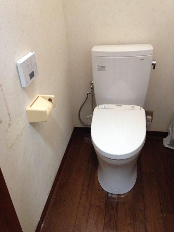 トイレ交換工事　石川県羽咋郡宝達志水町　TCF4711AK-NW1 - After