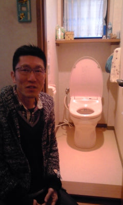 トイレ交換工事　大阪府大阪市東住吉区　CFS367B-R
