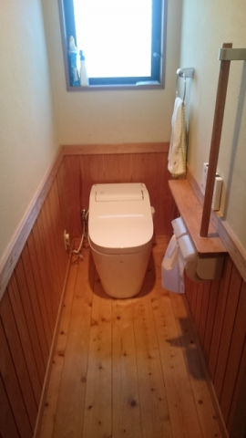 トイレ交換工事　東京都八王子市　XCH1401WS