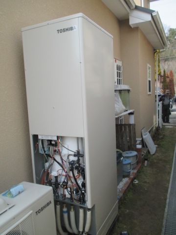 エコキュート交換え工事　兵庫県西宮市　HWH-B464H-set-sale