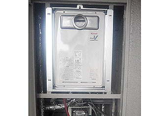 ガス給湯器交換工事　愛知県安城市　RUJ-V2001T(A)-80 - After