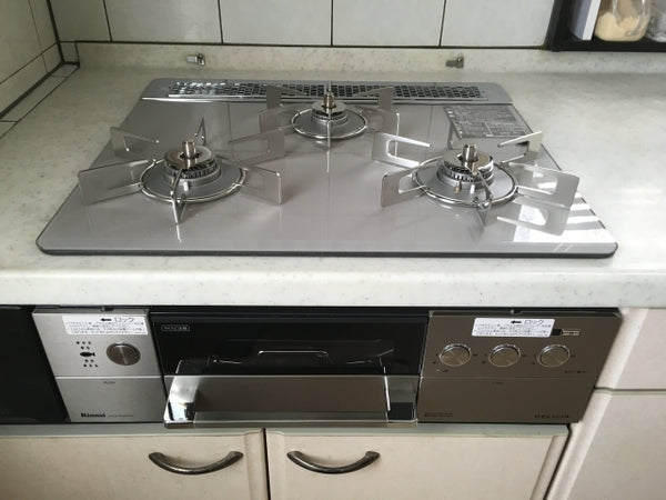 ガスコンロ交換工事　茨城県龍ケ崎市　RHS31W15G22R3-STW-13A