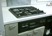 ビルトインガスコンロ交換工事　静岡県富士市　RHS71W16ALR-S(L/R) - Before