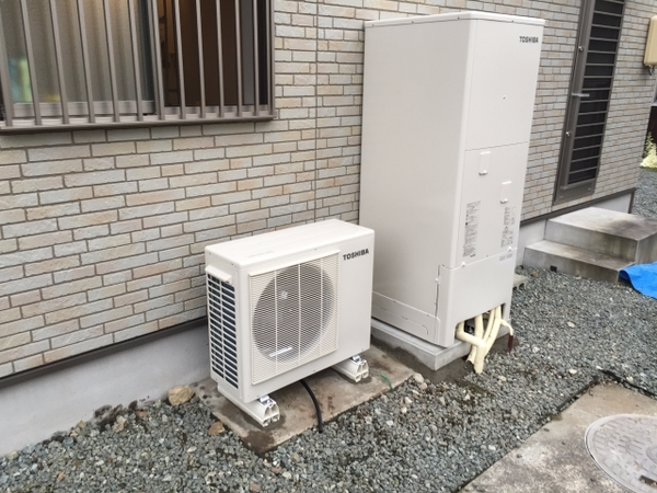 エコキュート交換工事　三重県松阪市　HWH-B374H-set-sale