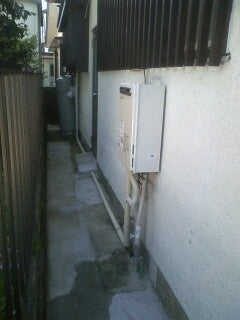 給湯器交換工事　静岡県田方郡函南町　GQ-2437WS-LPG - After