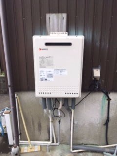 給湯器交換工事　静岡県浜松市西区　GT-2050SAWX-2BL-set-LPG - After