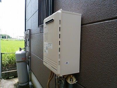 給湯器交換工事　高知県南国市　GT-2450SAWX-2BL-set-LPG - After