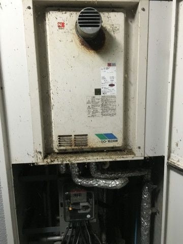 給湯器交換工事　京都府南丹市　RUJ-V1611T-A-set-LPG - Before