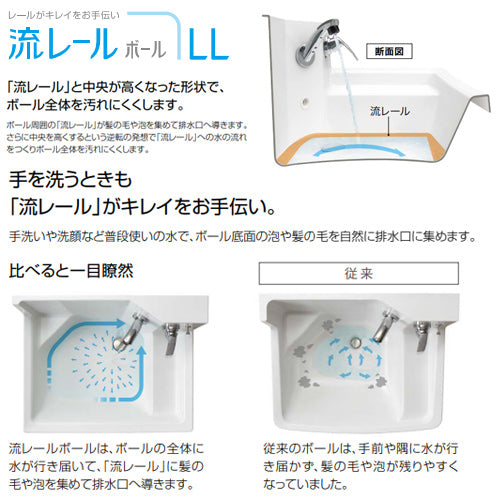洗面化粧台セット ファンシオ[間口1200mm][高さ2350mm][開きタイプ][3面鏡][LED][ウォールキャビネット][サイドキャビネット][一般地]