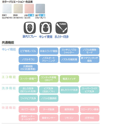 洗浄便座 シャワートイレ KAシリーズ[KA31A][貯湯式][共用サイズ][暖房便座][手動レバー洗浄]