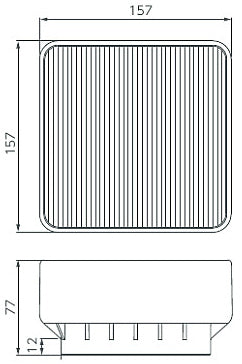 洗濯機かさ上げ台[イージースタンド][TP640専用][防振ゴム付き][4個1セット][洗面部材]