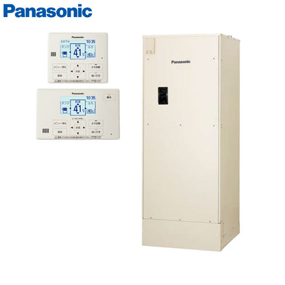 【10年保証付】【工事費込】電気温水器 ユポカ[コミュニケーションリモコン同梱][フルオート][370L][高圧力][屋外設置専用][スマイル10]