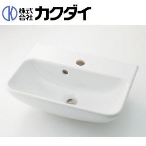 手洗器単品[デュラビット][ME by Starck][Philippe Starck][壁掛式][角形][450×320][水栓取付穴径:φ35][中央1ヶ所]