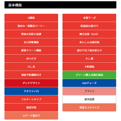 ●ガスふろ給湯器[エコジョーズ][本体のみ][アルコーブ設置型][ブライツ][オート][20号][20A][都市ガス]