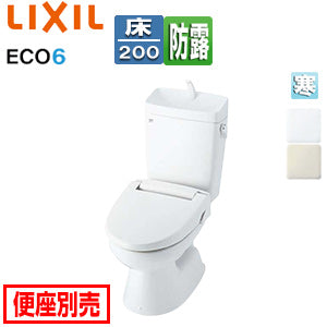 ●組み合わせトイレ 一般洋風便器[床:排水芯200mm][手洗い有り][ECO6][組み合わせ便器][防露あり][標準サイズ][寒冷地(ヒーター付便器・水抜併用方式)]