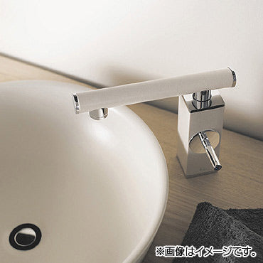 ●洗面用蛇口 TOHシリーズ[台][シングルワンホール洗面混合水栓][墨磁][寒冷地]