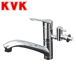 キッチン用蛇口[台][シングルレバー混合水栓][流し台用][分岐止水栓付][2箇所同時分岐][NSFシャワー][ホース引出式][一般地]