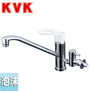 キッチン用蛇口[台][シングルレバー混合水栓][流し台用][分岐止水栓付][給水分岐専用:360度回転式][泡沫][一般地]