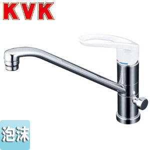 キッチン用蛇口[台][シングルレバー混合水栓][流し台用][分岐孔付][給水分岐専用:360度回転式][泡沫][一般地]