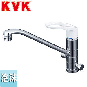 キッチン用蛇口[台][シングルレバー混合水栓][流し台用][分岐孔付][2箇所同時分岐可能][分岐360度回転式][泡沫][一般地]