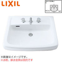 洗面器単品[オーバーカウンター式][セルフリミング式][大形][水栓取付穴径:φ27][右側1ヶ所]