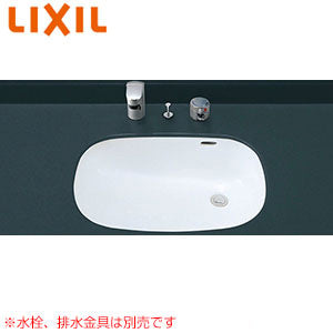 洗面器単品[アンダーカウンター式][楕円形]
