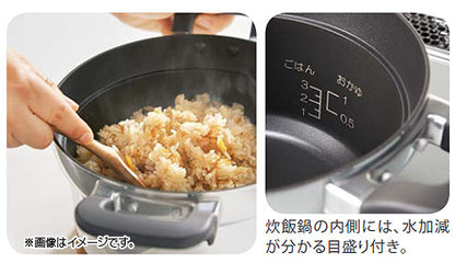 温調機能用炊飯鍋[1～3合][ガスコンロ部材]