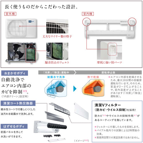 【台数限定】【SALE】ルームエアコン[GVシリーズ][100V][8畳][2.5kW][霧ヶ峰][2025年モデル]