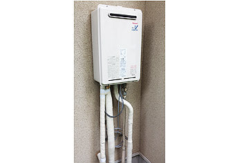 ガス給湯器交換工事　茨城県牛久市 RUJ-V2011W(A)-set - After