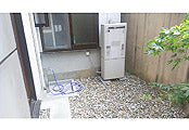 ガス給湯器交換工事　京都市上京区 据置台 GT-2050SAWXBL-set - Before
