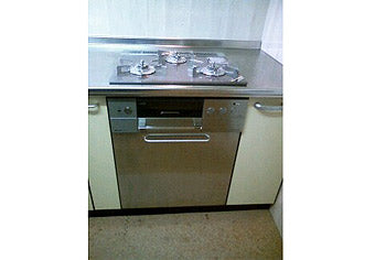 ビルトインガスコンロ交換工事　静岡県静岡市 RHS31W15G7R-STW　
