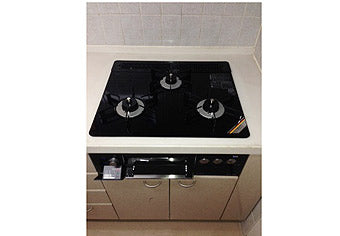 ビルトインガスコンロ交換工事　東京都品川区 RHS31W15G11R-BW - After