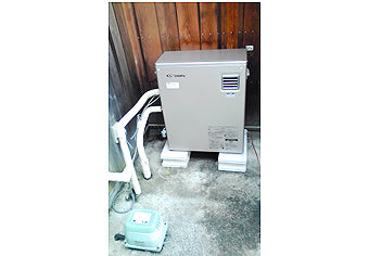 石油給湯器交換工事　和歌山県和歌山市　IBF-4764D-set - After