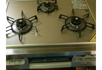 ビルトインガスコンロ交換工事　岡山県岡山市　RS31W13A17R-VW - After