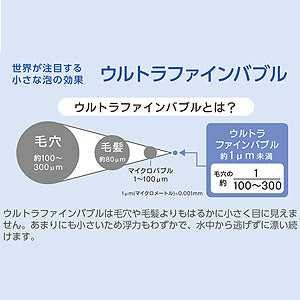 シャワーヘッド[レイニーメタリック][ウルトラファインバブル発生装置内蔵]