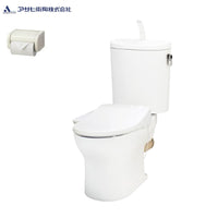組み合わせトイレセット エディ868+サンウォッシュ[壁:排水芯148/155mm][手洗い有り][紙巻器付][袖付きタイプ][ラブリーホワイト][一般地]
