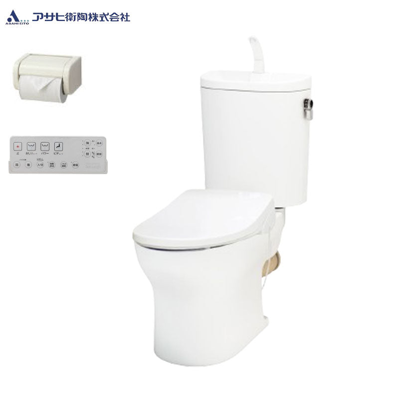 組み合わせトイレセット エディ868+サンウォッシュ[壁:排水芯148/155mm][手洗い有り][紙巻器付][リモコンタイプ][脱臭機能][ラブリーホワイト][一般地]