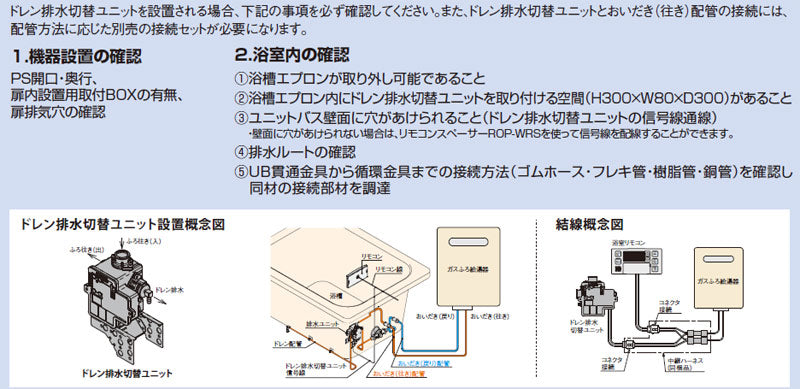 13A樹脂管接続セット[ドレン排水切替ユニット用部材][カエッコ][エコジョーズ][マンションPS用][給湯器部材]
