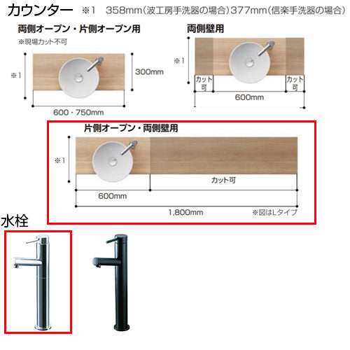 ●どこでも手洗[間口1190mm][手洗器:波工房YTシリーズ：マットホワイト][単水栓][クロム][壁給水][壁排水][Pトラップ][一般地]▲