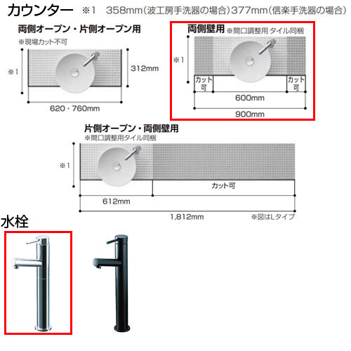 ●どこでも手洗[間口770mm][手洗器:波工房YTシリーズ：マットホワイト][単水栓][クロム][壁給水][壁排水][ボトルトラップ][目皿カバー][一般地]▲