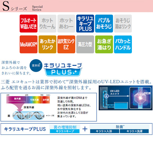 ♪♪エコキュート[フルオート][460L][角型][Sシリーズ][標準圧][屋内設置可能][寒冷地][リモコン脚部カバー]