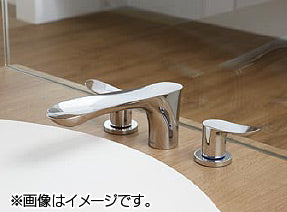 浴室用蛇口 GOシリーズ[台][2ハンドル混合水栓][スパウト220mm][一般地・寒冷地共用]
