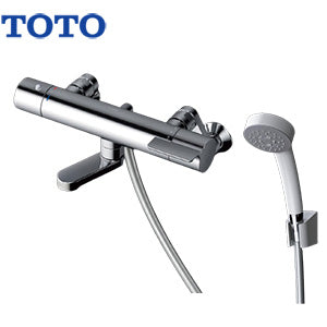 浴室用蛇口 GGシリーズ[壁][浴槽・洗い場兼用][サーモスタット付シャワーバス混合水栓][コンフォートウエーブシャワー(樹脂)][スパウト70mm][一般地]