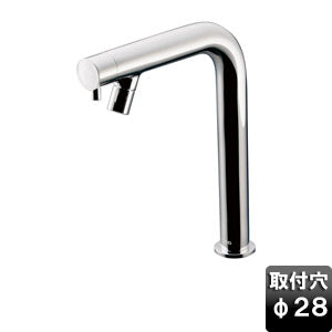 洗面用蛇口 コンテンポラリシリーズ[台][単水栓][立水栓][一般地寒冷地共用]