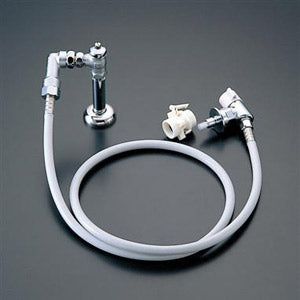 洗濯機用蛇口 ピタットくん[床給水タイプ][緊急止水弁付水栓][全自動洗濯機用][従来配管用][一般地]